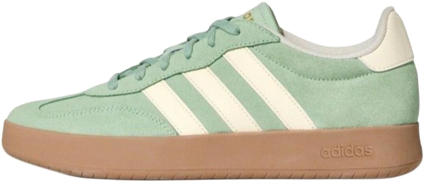 adidas-barreda-t-retro-trainers-green-white-casual-low-top-shoes-kh-7001