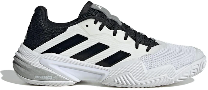Lookbook adidas Barricade 13 耐磨減震 低筒 網球鞋 男款 白黑