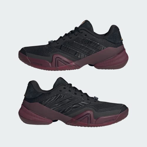 Sizing adidas Barricade 14 網球鞋 Core Black 黑色 KK4411