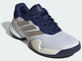 Sizing adidas Barricade 14 網球鞋 白色/金屬藍/深藍 JR1743