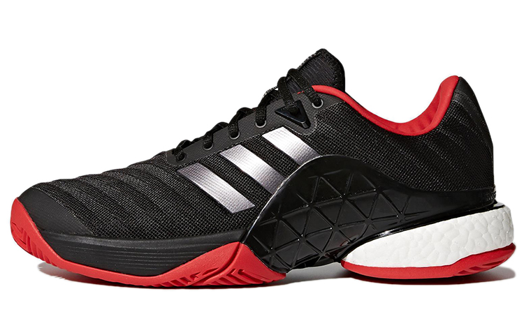 adidas Barricade 2018 Boost 'Black Scarlet' CM7829