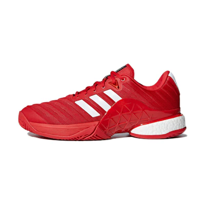 adidas Barricade 2018 Boost 'Red White'