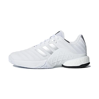 adidas Barricade 2018 Boost 'White Matte Silver'