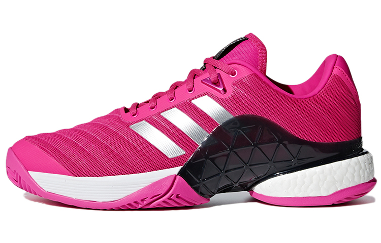 Buy adidas Barricade 2018 Boost Merah Muda/Putih AH2093
