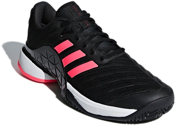 adidas Barricade 2018 Low 'Hitam Merah Muda' AH2092 Lookbook adidas Barricade 2018 Low 'Hitam Merah Muda' AH2092