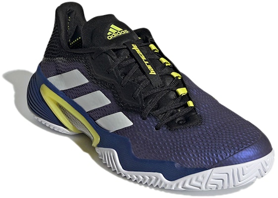 adidas Barricade 'Hitam Biru Metalik' GZ8482 Lookbook adidas Barricade 'Hitam Biru Metalik' GZ8482