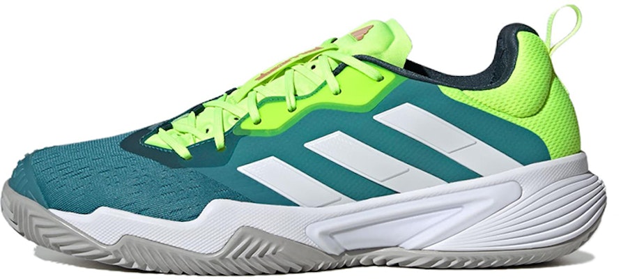 adidas Barricade 潮流舒適 防滑耐磨 低筒 網球鞋 男款 綠黃 Buy adidas Barricade 潮流舒適 防滑耐磨 低筒 網球鞋 男款 綠黃