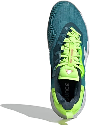 adidas Barricade 潮流舒適 防滑耐磨 低筒 網球鞋 男款 綠黃 Purchase adidas Barricade 潮流舒適 防滑耐磨 低筒 網球鞋 男款 綠黃