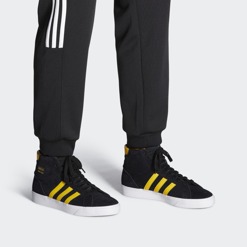 Sizing adidas Originals Basket Profi 黑黃