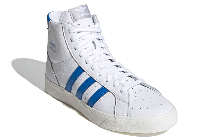 Lookbook adidas originals Basket Profi 中筒 男款 運動鞋 白藍