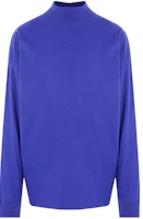 adidas Basketball Blue Embroidered Logo Long Sleeve Tee Unisex IX1969 adidas Basketball Blue Embroidered Logo Long Sleeve Tee Unisex IX1969