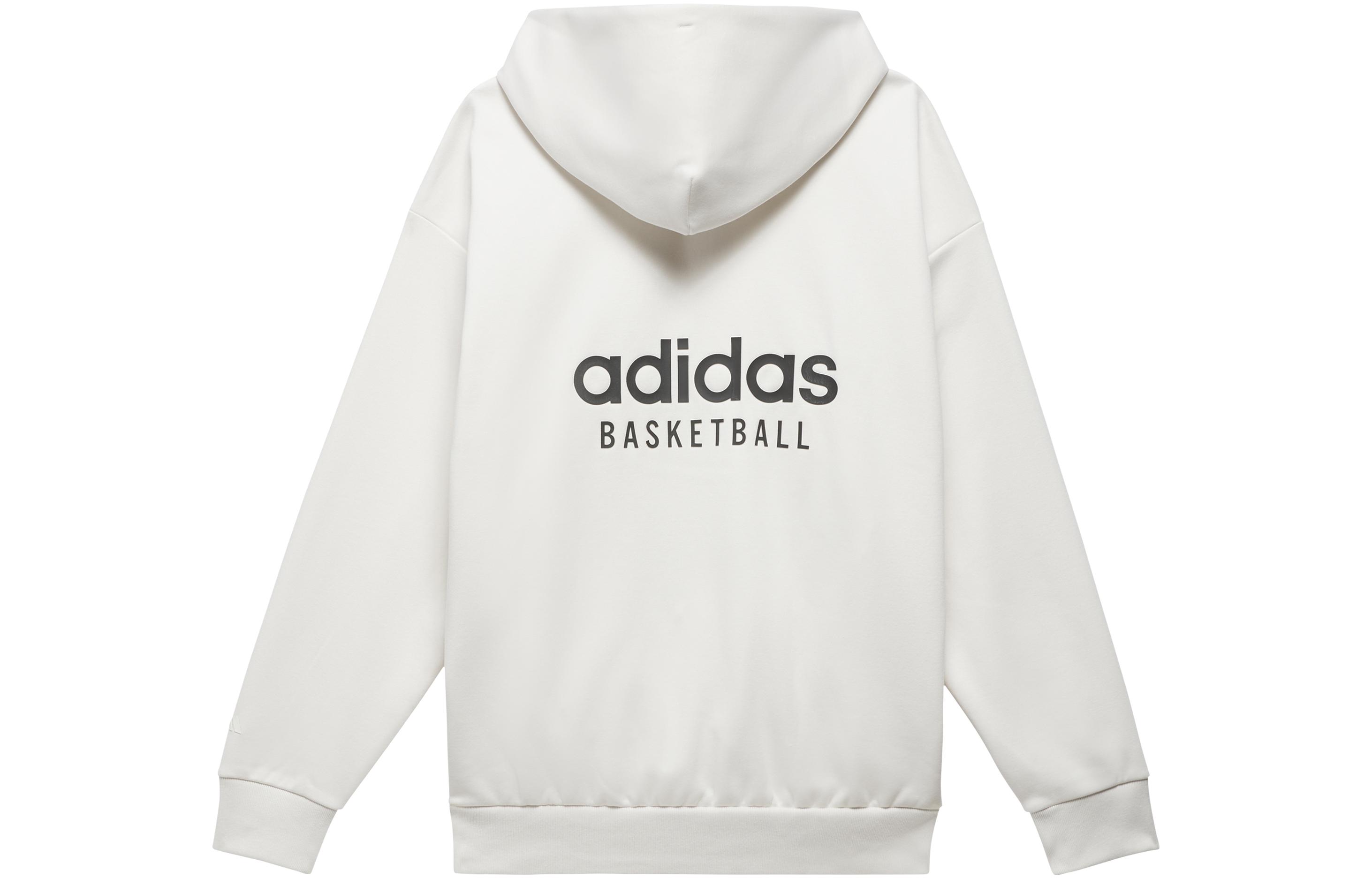 adidas Basketball Chapter 1 Retro Pullover Sweatshirt White IA3439
