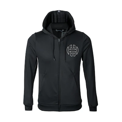 adidas Basketball Hoodie Jacket Black DP5711