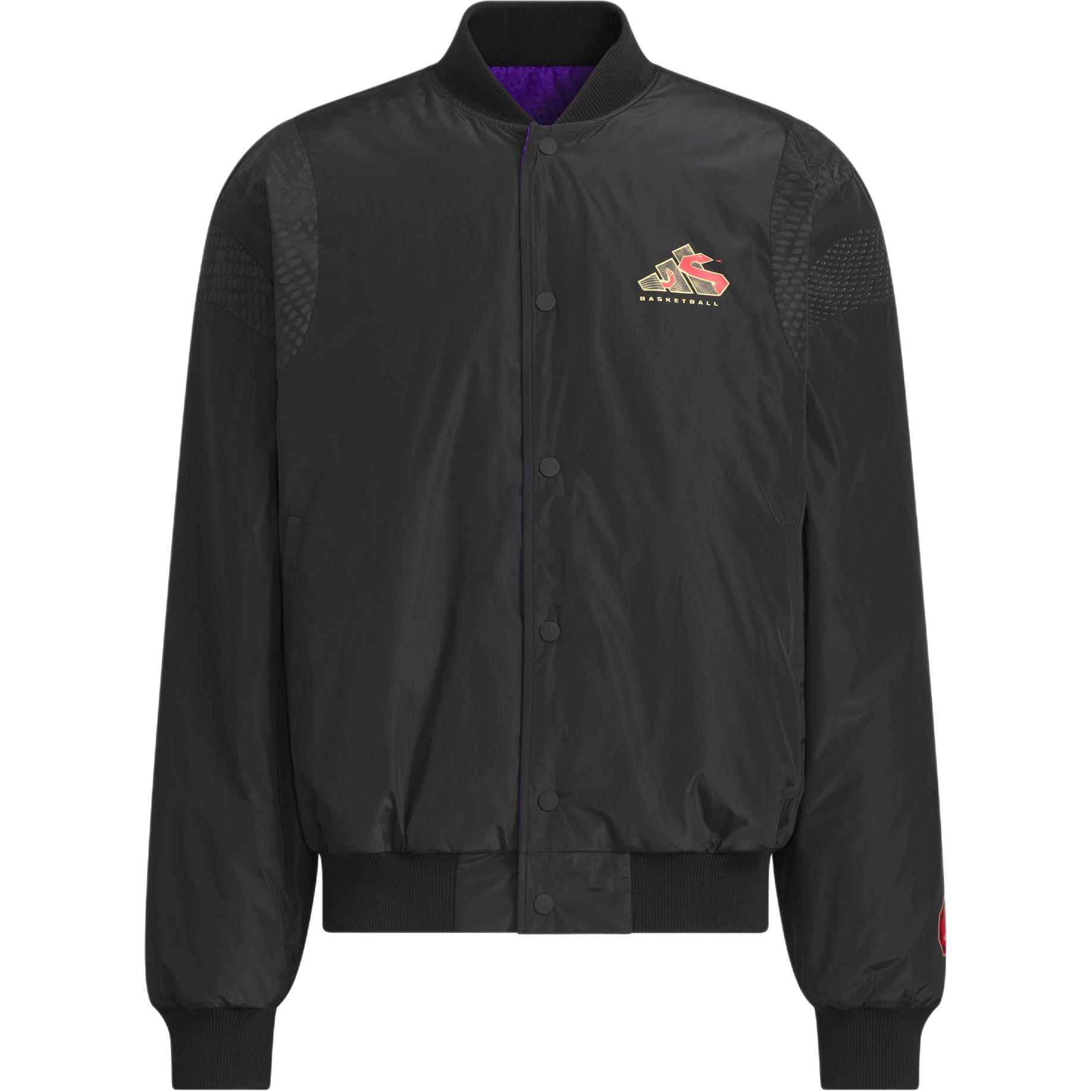 adidas Basketball LNY Snake Edition Reversible Jacket Black Warm Comfort. JM5670