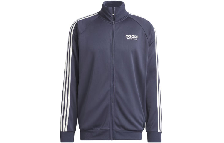 adidas Basketball Select Retro Track Jacket Navy Blue IL2191