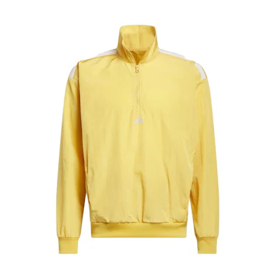 adidas Basketball Select Yellow Windbreaker Loose Fit Jacket IL2169