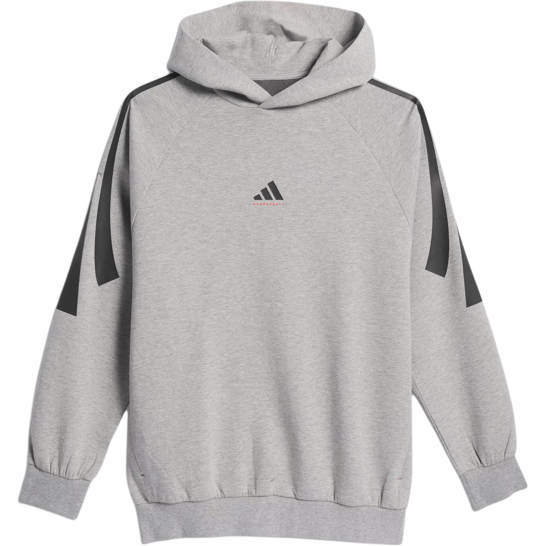 adidas Basketball Spacer Hoodie 2025 Collection Chapter 01 Unisex Grey Hoodie JD7466