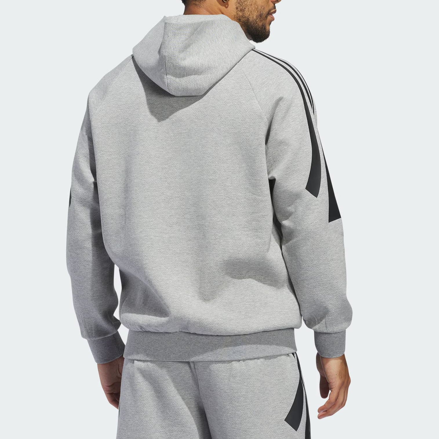 adidas Basketball Spacer Hoodie 2025 Collection Chapter 01 Unisex Grey Hoodie JD7466 圖 6