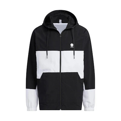 adidas Basketball Windbreaker Colorblock Jacket Black IA6790