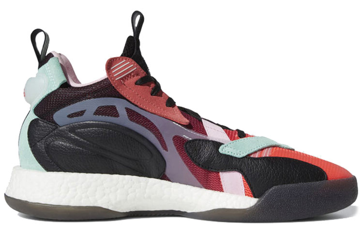 Lookbook adidas Basketball Zoneboost "Noir/Menthe/Rouge" EG5764