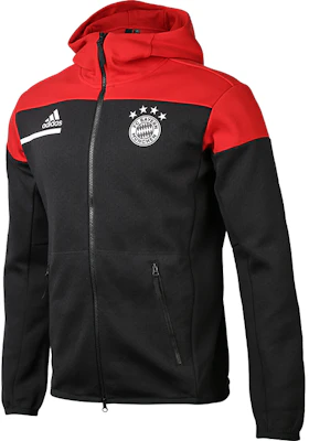 adidas Hoodie Jaket Pria Bayern Munich 20/21 Hitam Merah Sepak Bola GN5916 Order adidas Hoodie Jaket Pria Bayern Munich 20/21 Hitam Merah Sepak Bola GN5916