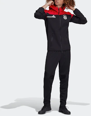 adidas Hoodie Jaket Pria Bayern Munich 20/21 Hitam Merah Sepak Bola GN5916 Details for adidas Hoodie Jaket Pria Bayern Munich 20/21 Hitam Merah Sepak Bola GN5916