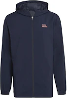 adidas Bayern Munich Blue Casual Football Jacket HB6000 adidas Bayern Munich Blue Casual Football Jacket HB6000