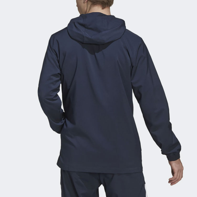 adidas Bayern Munich Blue Casual Football Jacket HB6000 圖 4