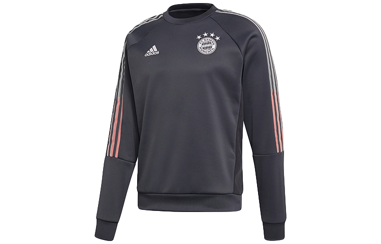 Order adidas Bayern Munich Logo Crewneck Sweatshirt Kelabu FR3989