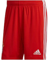 adidas Bayern Munich Mid-Rise Slim Fit Soccer Pants Men Red H39901 adidas Bayern Munich Mid-Rise Slim Fit Soccer Pants Men Red H39901