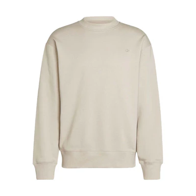 adidas Beige Loose Fit Casual Pullover Sweatshirt IR7920