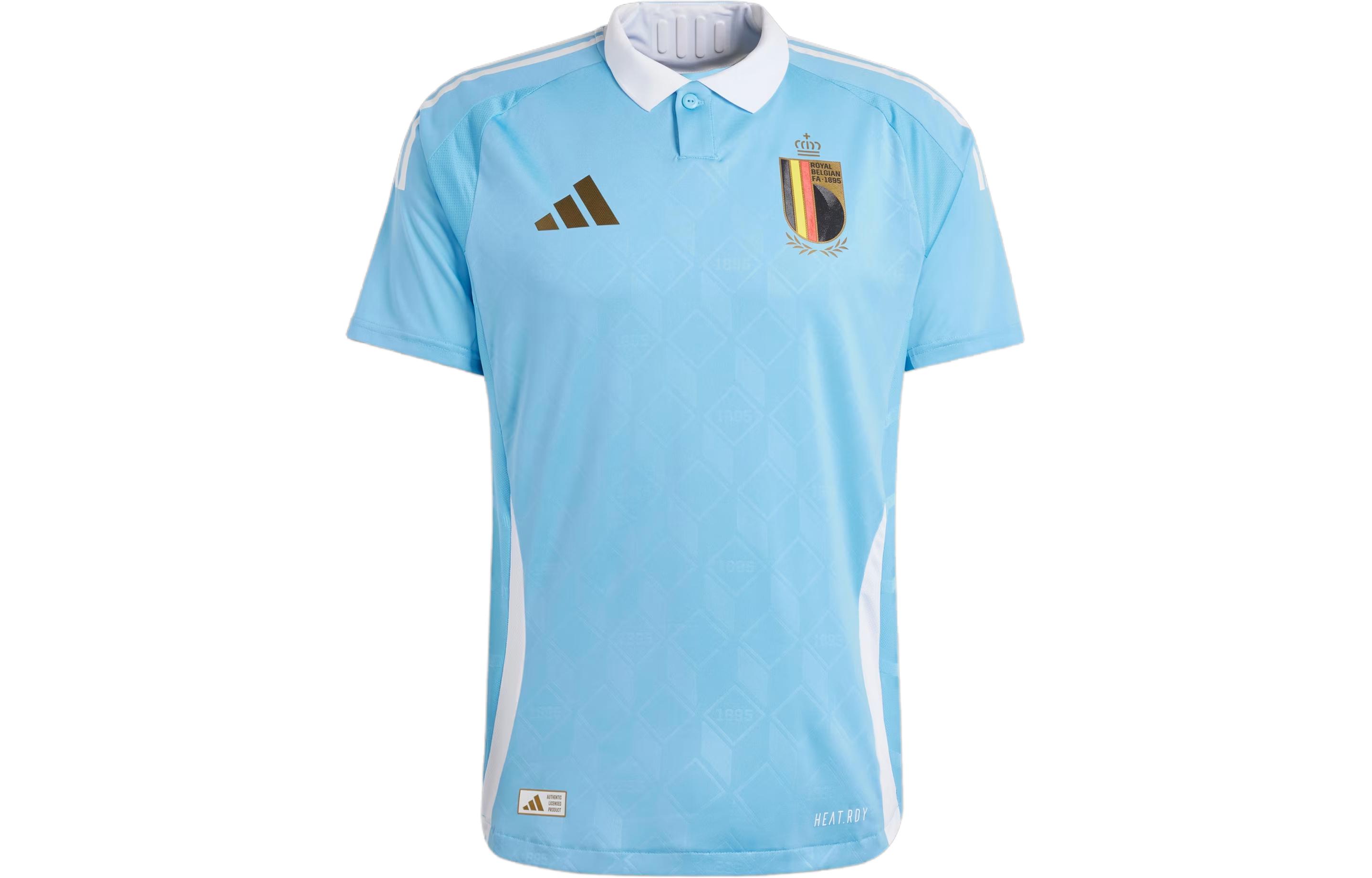 adidas Belgium 2024 Away Authentic Jersey Blue - Football Player Edition. IQ0776