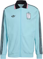 adidas Belgium Away Anthem Retro Football Collar Jacket - . JZ6213 adidas Belgium Away Anthem Retro Football Collar Jacket - . JZ6213