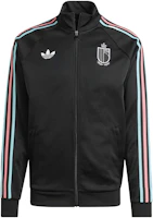 adidas Belgium Retro Funnel Neck Football Track Jacket . JZ2206 adidas Belgium Retro Funnel Neck Football Track Jacket . JZ2206