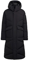 Order adidas 大款羽絨外套 黑色 冬季戶外連帽長外套 GT6536