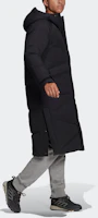 Purchase adidas 大款羽絨外套 黑色 冬季戶外連帽長外套 GT6536