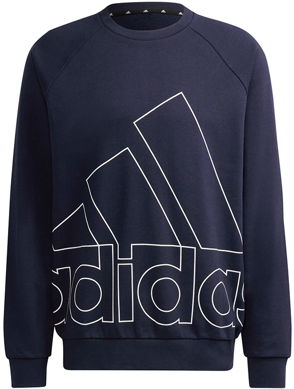 adidas-big-logo-crewneck-sweatshirt-navy-blue-casual-sportswear-hb-5086