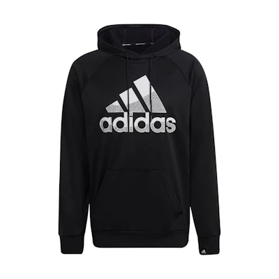 adidas Big Logo Graphic Hoodie - Black HL2172