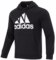 adidas Big Logo Retro Pullover Hoodie Black GK9220