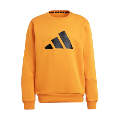adidas Big Logo Winter Crewneck Sweatshirt Orange H46508