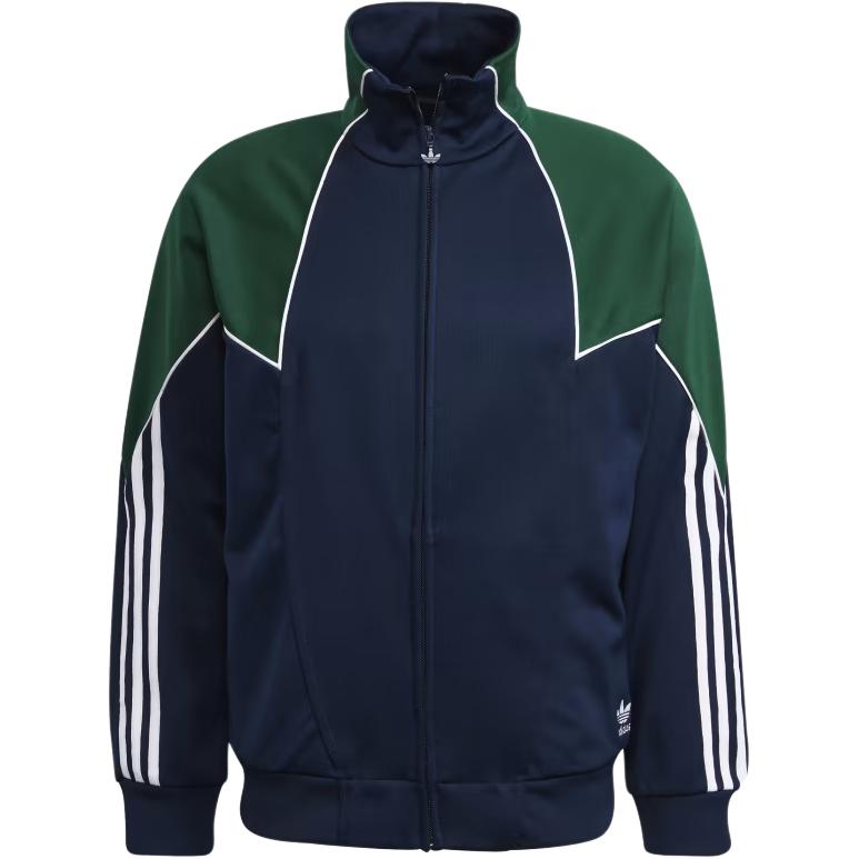 adidas Big Trefoil Abstract Multicolor Logo Zip Jacket Green () GE6235