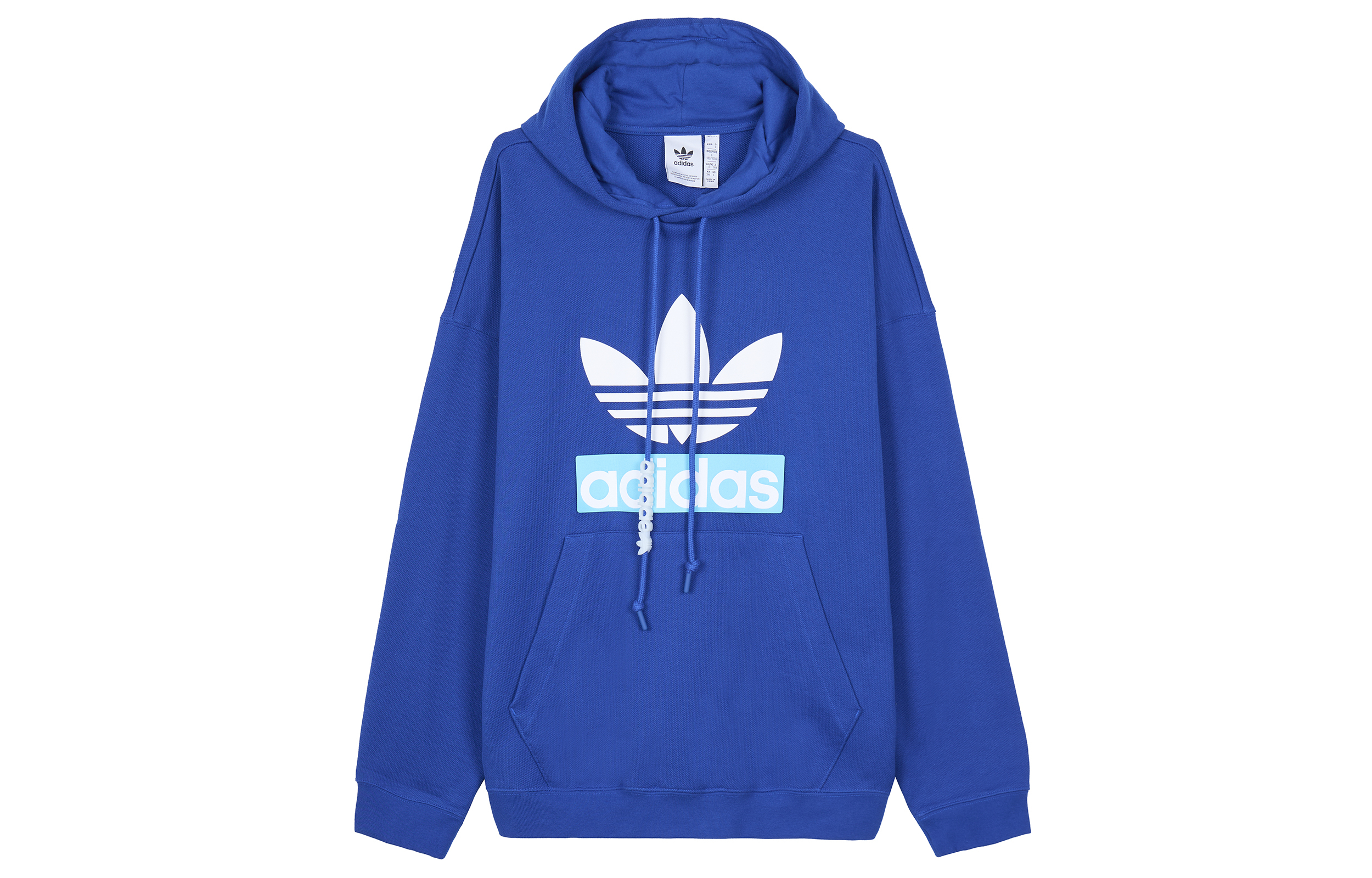 adidas Big Trefoil Hoodie Academy Blue Back to School Edition H09353