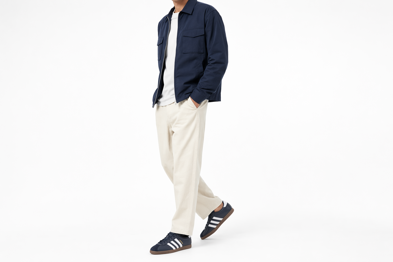 Order adidas BILLYS ENT x originals SHIBUYA 'Navy White Brown' IH1305