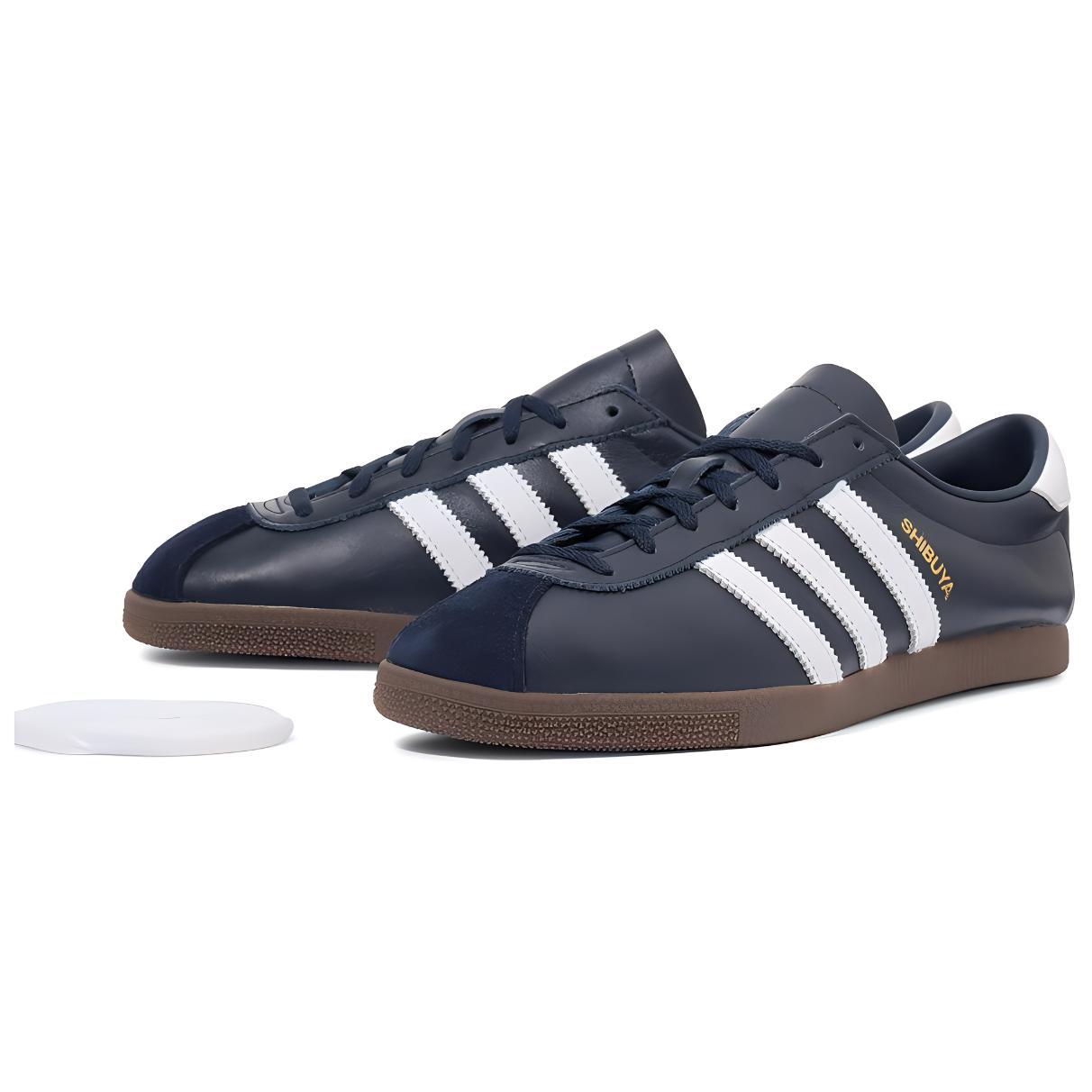 Shop adidas BILLYS ENT x originals SHIBUYA 'Navy White Brown' IH1305