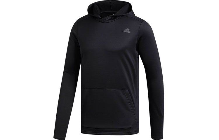 adidas Black 3-Stripes Graphic Running Training Hoodie Japan Edition DQ2552-JAPAN