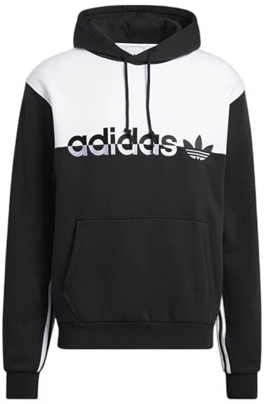 adidas-black-and-white-contrast-logo-patch-kangaroo-pocket-hoodie-h31271