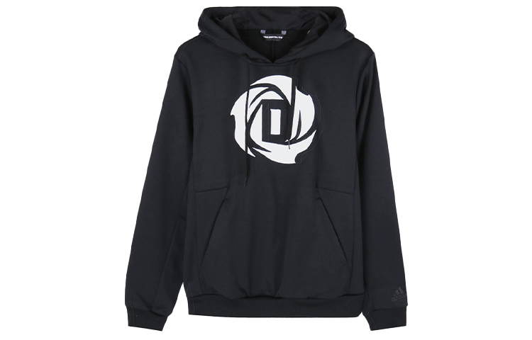 adidas Black Basketball Training Hoodie Pullover DP5719