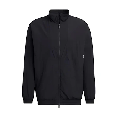 adidas Black Casual Sports Zip Jacket with Stand Collar S1455
