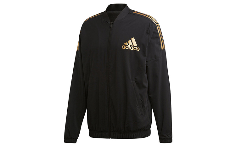 adidas Black Casual Training Jacket DX7717