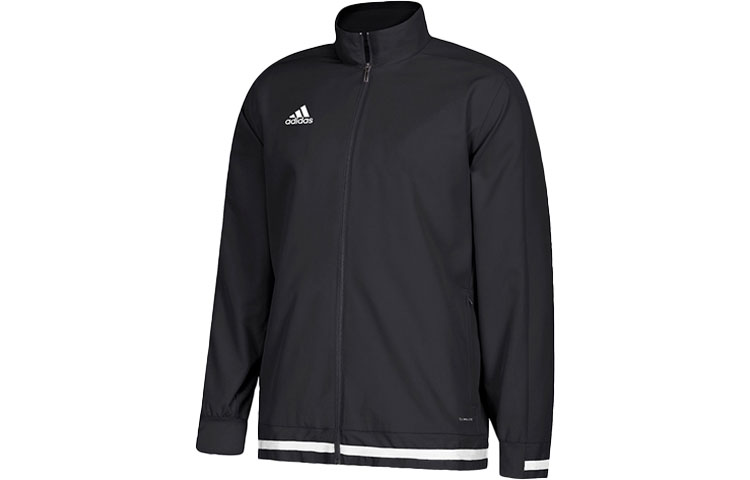 adidas Black Color-Block Logo Track Jacket DW6876